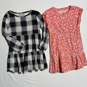 Old Navy Black and White Plaid Dress